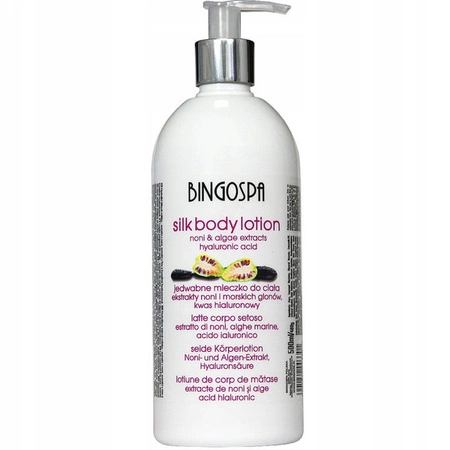 BINGOSPA jedwabne mleczko do ciała Noni 500ml TERMIN 09-2025