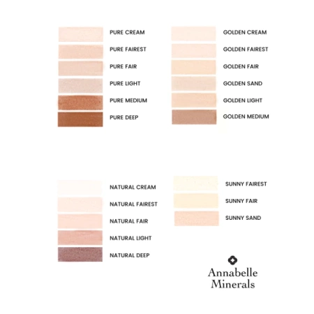 ANNABELLE MINERALS podkład prasowany mineralny zapas Natural Cream 8,5g