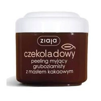 ZIAJA Czekoladowy peeling myjący gruboziarnisty z Masłem Kakaowym 200ml