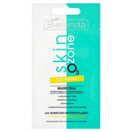 BIELENDA Skin O3 Zone ozonowa maseczka dotleniająco-rozświetlająca 8g
