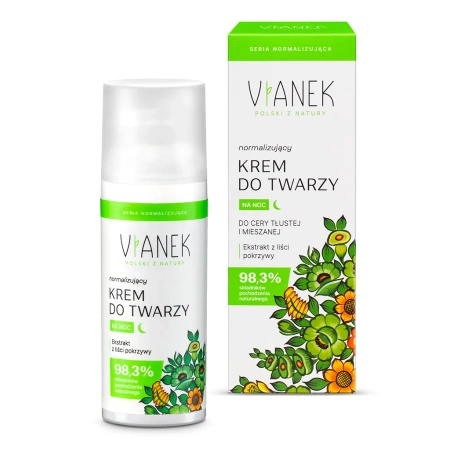 SYLVECO Vianek Normalizująca krem do twarzy na noc 50ml