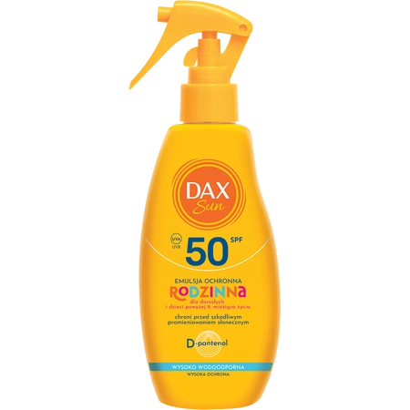 DAX Sun ochronna emulsja do twarzy i ciała SPF50 200ml