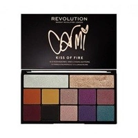 MAKEUP REVOLUTION Carmi Kiss of Fire paletka 10x2g 2x3,5g
