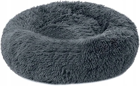 ECARLA legowisko dla kota lub psa grafitowe 60cm Futrzak KOT06