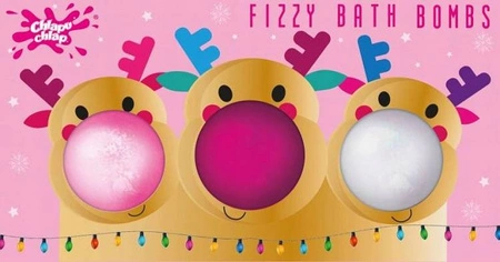 ESTETICA Chlapu Chlap Fizzy Bath Bombs kule do kapieli Renifery 3x50g