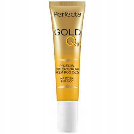 DAX Perfecta Gold Q10 zestaw do twarzy 50+ (krem + krem pod oczy) 200g