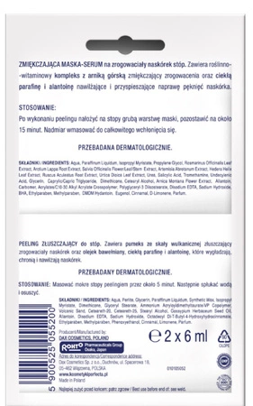 DAX Perfecta Spa Pedicure zabieg do stóp Duosaszetka 12ml