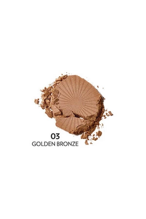 GOLDEN ROSE Sun Bright Bronzer Powder puder brązujący do twarzy 03 Golden Bronze 12,5g