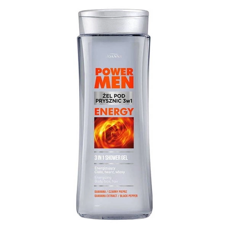 JOANNA Power Men żel pod prysznic Guarana 300ml
