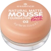 ESSENCE Natural Matte Mousse Foundation podkład do twarzy w musie 02 16g