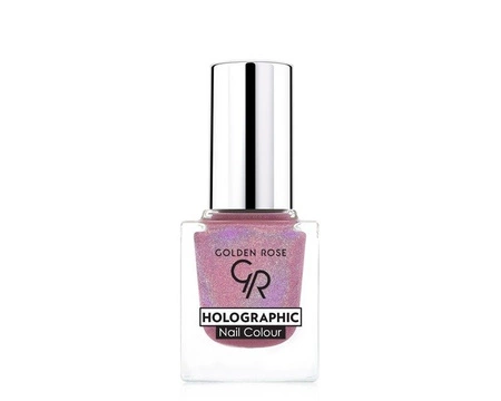 GOLDEN ROSE Holographic Nail Color - lakier do paznokci 04 10,5ml