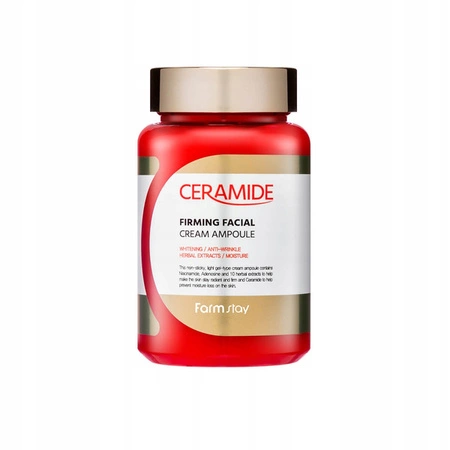 FARMSTAY Ceramide Firming Facial krem do twarzy w ampułce Ujędrniający 250ml