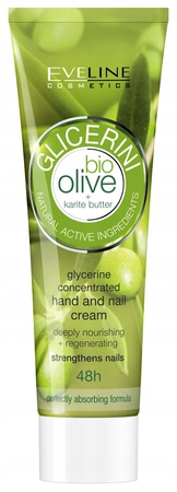 EVELINE Glicerini glicerynowy krem do rąk i paznokci Bio Oliwka 100ml