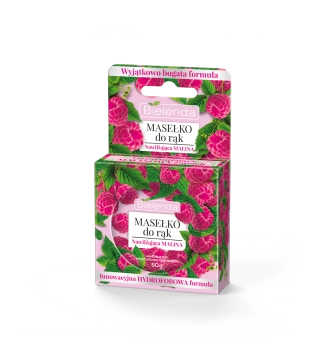 BIELENDA Masełko do rąk Nawilżająca Malina 50g