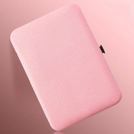 ECARLA zestaw akcesoriów do manicure w etui 12szt Różowy AK20