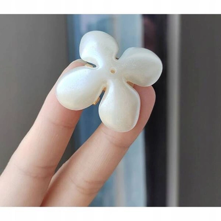 ECARLA ozdobna aplikacja do przyszycia lub przyklejenia Kwiat z Perłami BZ174