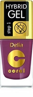 DELIA Coral Hybrid Gel hybrydowy lakier do paznokci 122 11ml