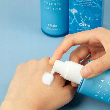 OTTIE Aqua Rich Hyaluron esencja do twarzy intensywnie nawilżająca 120ml