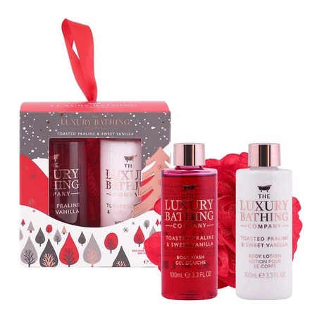 THE LUXURY BATHING Toasted Praline & Sweet Vanilla zestaw prezentowy Glow