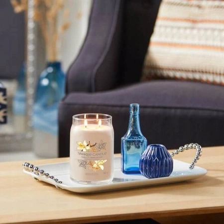 YANKEE CANDLE Signature Duża świeca w słoiku VANILLA CREME BRULEE 567g