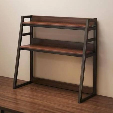 ECARLA regał 3-pozopmowy na książki i przybory biurowe Czarny SZ40CZ