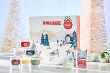 YANKEE CANDLE Apres Ski zestaw świec 9x mini słoiczek 9x37g