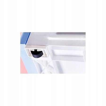 ECARLA namiot dziecięcy, baldachim Niebieski wbiałe paski BAL7N