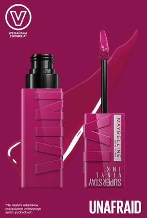 MAYBELLINE Super Stay Vinyl Ink pomadka do ust 170 Unafraid 4,2ml