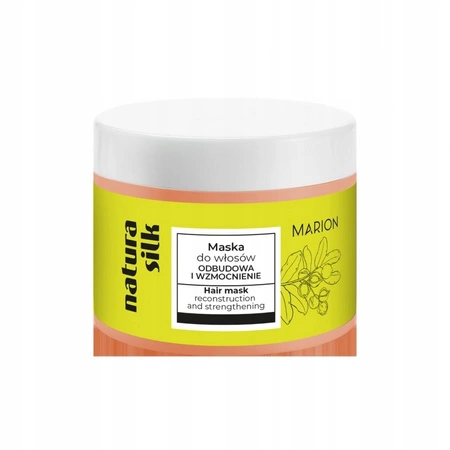 MARION Natura Silk maska do włosów odbudowa i wzmocnienie 300ml
