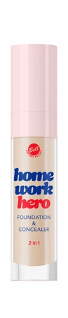 BELL Homework Hero Foundation&Concealer podkład i korektor 2w1 02 Beige Buddy 8,5g