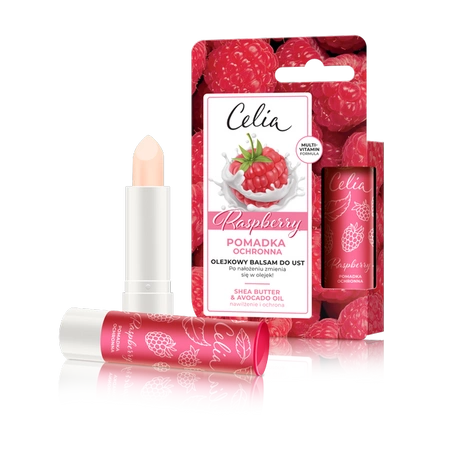 CELIA Olejkowy balsam do ust Raspberry 