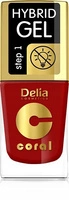 DELIA Coral Hybrid Gel hybrydowy lakier do paznokci 125 11ml