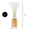 MILLEFIORI MILANO Diffuser pałeczki zapachowe Lime & Vetiver 500ml