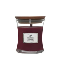 WOODWICK Pluswick Średnia świeca w słoiku BLACK CHERRY 275g