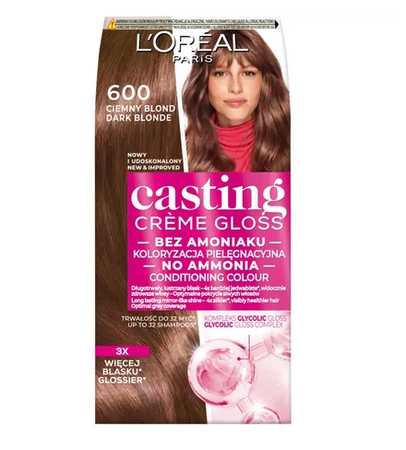 LOREAL Casting Creme GlosS 600 Ciemny Blond