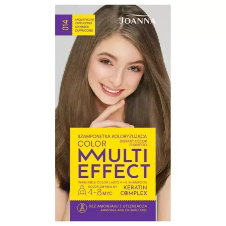 JOANNA Multi Effect szamponetka koloryzująca 14 Aromatyczne Cappuccino 35g