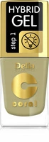 DELIA Coral Hybrid Gel hybrydowy lakier do paznokci 123 11ml