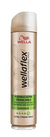 WELLA Wellaflex Flexible Ultra Strong Hold 5 lakier do włosów250ml