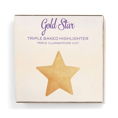 MAKEUP REVOLUTION Star of The Show Highlighter rozświetlacz Gold Star