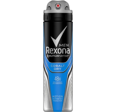 REXONA Men antyperspirant w aerozolu Cobalt Dry 150ml