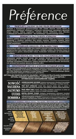 LOREAL Preference farba do włosów 7.1 Islande Popielaty blond