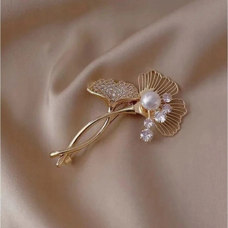 ECARLA broszka MIŁORZĄB z cyroniami BZ215