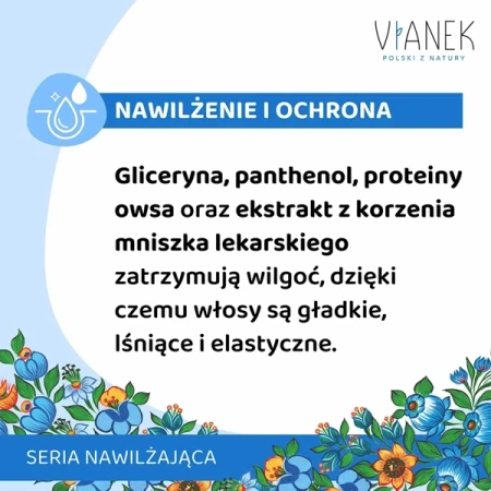 SYLVECO Vianek Nawilżająca szampon do włosów suchych i normalnych 300ml