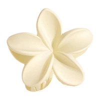 ECARLA spinka-klamra do włosów Kwiat Mat Kremowy SP426