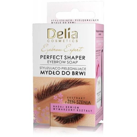 DELIA Eyebrow Expert mydło do stylizacji brwi Brązowy 10ml