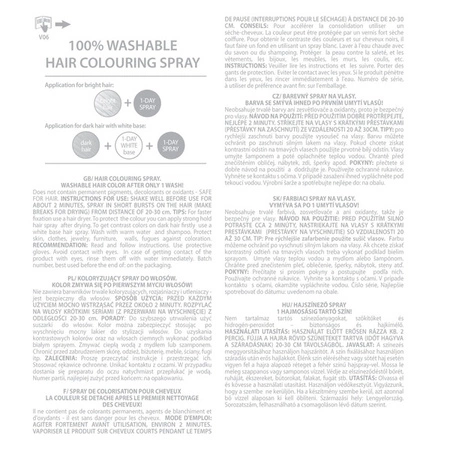 VENITA 1-Day Color spray koloryzujący do włosów 05 Navy Blue 50ml