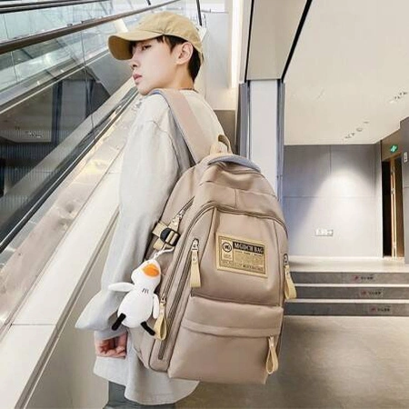 ECARLA plecak uniwersalny sportowy, szkolny z belokiem Czarny PL170CZ