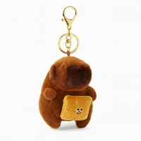 ECARLA brelok do kluczy KAPIBARA z karmelową poduszką BRL386KAR