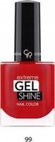 GOLDEN ROSE Extreme Gel Shine żelowy lakier do paznokci 99 10,2ml
