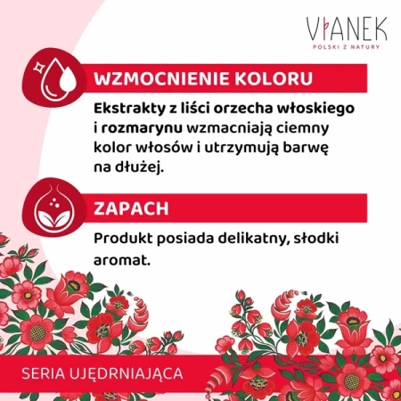 SYLVECO Vianek Regenerująca maska do włosów ciemnych i farbowanych 150ml